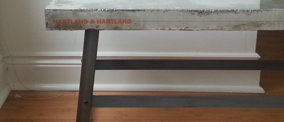 Hartland & Hartland concrete furniture